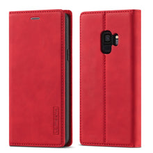 Load image into Gallery viewer, LC.IMEEKE Strong Magnetism Ultra-thin Horizontal Flip Shockproof Matte TPU + PU Leather Case with Holder &amp; Card Slots &amp; Wallet, For Samsung Galaxy S20, For Samsung Galaxy S20+, For Samsung Galaxy S20 Ultra, For Samsung Galaxy S20 FE, For Samsung Galaxy...
