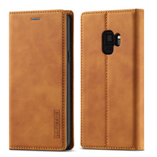 Load image into Gallery viewer, LC.IMEEKE Strong Magnetism Ultra-thin Horizontal Flip Shockproof Matte TPU + PU Leather Case with Holder &amp; Card Slots &amp; Wallet, For Samsung Galaxy S20, For Samsung Galaxy S20+, For Samsung Galaxy S20 Ultra, For Samsung Galaxy S20 FE, For Samsung Galaxy...