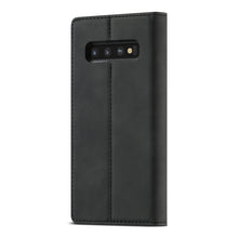 Load image into Gallery viewer, LC.IMEEKE Strong Magnetism Ultra-thin Horizontal Flip Shockproof Matte TPU + PU Leather Case with Holder &amp; Card Slots &amp; Wallet, For Samsung Galaxy S10+