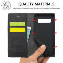 Load image into Gallery viewer, LC.IMEEKE Strong Magnetism Ultra-thin Horizontal Flip Shockproof Matte TPU + PU Leather Case with Holder &amp; Card Slots &amp; Wallet, For Samsung Galaxy S10+