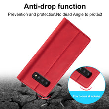 Load image into Gallery viewer, LC.IMEEKE Strong Magnetism Ultra-thin Horizontal Flip Shockproof Matte TPU + PU Leather Case with Holder &amp; Card Slots &amp; Wallet, For Samsung Galaxy S10+