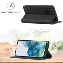 Load image into Gallery viewer, LC.IMEEKE Strong Magnetism Ultra-thin Horizontal Flip Shockproof Matte TPU + PU Leather Case with Holder &amp; Card Slots &amp; Wallet, For Samsung Galaxy S20, For Samsung Galaxy S20+, For Samsung Galaxy S20 Ultra, For Samsung Galaxy S20 FE, For Samsung Galaxy...