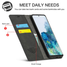 Load image into Gallery viewer, LC.IMEEKE Strong Magnetism Ultra-thin Horizontal Flip Shockproof Matte TPU + PU Leather Case with Holder &amp; Card Slots &amp; Wallet, For Samsung Galaxy S20, For Samsung Galaxy S20+, For Samsung Galaxy S20 Ultra, For Samsung Galaxy S20 FE, For Samsung Galaxy...