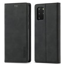 Load image into Gallery viewer, LC.IMEEKE Strong Magnetism Ultra-thin Horizontal Flip Shockproof Matte TPU + PU Leather Case with Holder &amp; Card Slots &amp; Wallet, For Samsung Galaxy S20, For Samsung Galaxy S20+, For Samsung Galaxy S20 Ultra, For Samsung Galaxy S20 FE, For Samsung Galaxy...