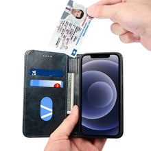 Load image into Gallery viewer, Baroque Simple Horizontal Flip Leather Case with Holder &amp; Card Slots &amp; Wallet, For iPhone 12 mini, For iPhone 12 / 12 Pro, For iPhone 12 Pro Max