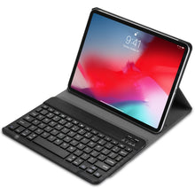 Load image into Gallery viewer, A098 Detachable Ultra-thin ABS Bluetooth Keyboard Protective Case for iPad Air 4 / Air 5 / Pro 11 inch 2022 / 2021 / 2020 / 2018, with Stand, A098
