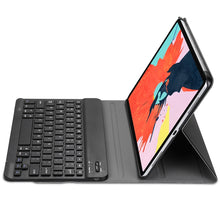 Load image into Gallery viewer, A098 Detachable Ultra-thin ABS Bluetooth Keyboard Protective Case for iPad Air 4 / Air 5 / Pro 11 inch 2022 / 2021 / 2020 / 2018, with Stand, A098