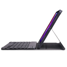 Load image into Gallery viewer, A098B TPU Detachable Ultra-thin Bluetooth Keyboard Protective Case for iPad Air 11 2024 / 2025 / Air 4 10.9 inch 2020, with Stand &amp; Pen Slot, A098B
