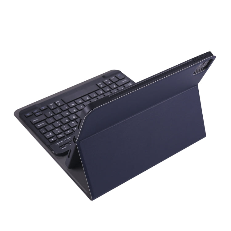 A098B TPU Detachable Ultra-thin Bluetooth Keyboard Protective Case for iPad Air 11 2024 / 2025 / Air 4 10.9 inch 2020, with Stand & Pen Slot, A098B