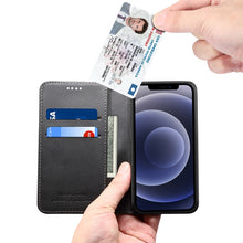Load image into Gallery viewer, Calf Texture Horizontal Flip Leather Case with Holder &amp; Card Slots &amp; Wallet, For iPhone 12 mini, For iPhone 12 / 12 Pro, For iPhone 12 Pro Max