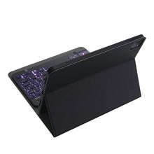 Load image into Gallery viewer, A098BS Detachable Ultra-thin Backlight Bluetooth Keyboard Protective Case for iPad Air 11 2024 / 2025 / Air 4 10.9 inch 2020, with Stand &amp; Pen Slot, A098BS