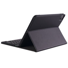 Load image into Gallery viewer, A098BS Detachable Ultra-thin Backlight Bluetooth Keyboard Protective Case for iPad Air 11 2024 / 2025 / Air 4 10.9 inch 2020, with Stand &amp; Pen Slot, A098BS