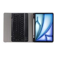 Load image into Gallery viewer, For iPad Air 11 2024 / 2025 / Air 4 2020 / Air 5 2022 A098B Detachable ABS Ultra-thin Candy Colors Bluetooth Keyboard Protective Case with Stand &amp; Pen Slot, A098B