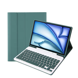 For iPad Air 11 2024 / 2025 / Air 4 2020 / Air 5 2022 A098B Detachable ABS Ultra-thin Candy Colors Bluetooth Keyboard Protective Case with Stand & Pen Slot, A098B