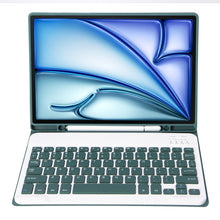 Load image into Gallery viewer, For iPad Air 11 2024 / 2025 / Air 4 2020 / Air 5 2022 A098B Detachable ABS Ultra-thin Candy Colors Bluetooth Keyboard Protective Case with Stand &amp; Pen Slot, A098B