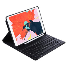 Load image into Gallery viewer, T098B Integrated Ultra-thin Candy Colors Bluetooth Keyboard Protective Case for iPad Air 11 2024 / 2025 / Air 4 10.9 inch 2020, with Stand &amp; Pen Slot, T098B