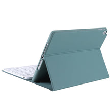 Load image into Gallery viewer, T098B Integrated Ultra-thin Candy Colors Bluetooth Keyboard Protective Case for iPad Air 11 2024 / 2025 / Air 4 10.9 inch 2020, with Stand &amp; Pen Slot, T098B