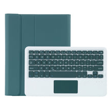 Load image into Gallery viewer, T098B-A Pressed Skin Texture TPU Detachable Candy Colors Bluetooth Keyboard Protective Case for iPad Air 11 2024 / 2025 / Air 4 10.9 inch 2020, with Stand &amp; Pen Slot &amp; Touch, T098B-A