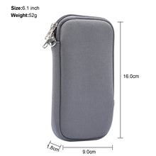 Load image into Gallery viewer, Universal Elasticity Zipper Protective Case Storage Bag with Lanyard For iPhone 12 / 12 Pro / 6.1 inch Smart Phones, For iPhone 12 / 12 Pro