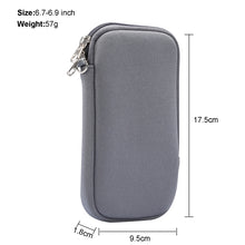 Load image into Gallery viewer, Universal Elasticity Zipper Protective Case Storage Bag with Lanyard For iPhone 12 Pro Max / 6.7-6.9 inch Smart Phones, For iPhone 12 Pro Max