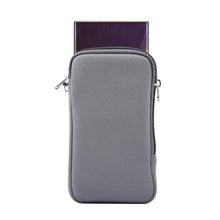 Load image into Gallery viewer, Universal Elasticity Zipper Protective Case Storage Bag with Lanyard For iPhone 12 Pro Max / 6.7-6.9 inch Smart Phones, For iPhone 12 Pro Max