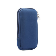 Load image into Gallery viewer, Universal Elasticity Zipper Protective Case Storage Bag with Lanyard For iPhone 12 Pro Max / 6.7-6.9 inch Smart Phones, For iPhone 12 Pro Max