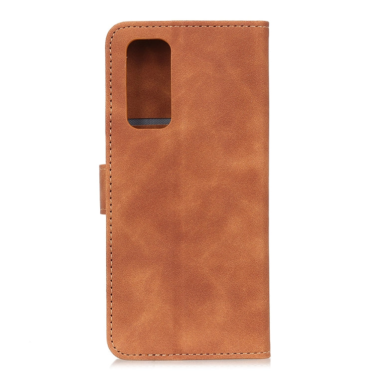 KHAZNEH Retro Texture PU + TPU Horizontal Flip Leather Case with Holder & Card Slots & Wallet, For Xiaomi Mi 10T 5G