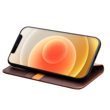 Load image into Gallery viewer, QIALINO Business Horizontal Flip Leather Case with Holder &amp; Card Slots &amp; Wallet, For iPhone 12 mini, For iPhone 12 / 12 Pro, For iPhone 12 Pro Max