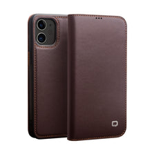 Load image into Gallery viewer, QIALINO Business Horizontal Flip Leather Case with Holder &amp; Card Slots &amp; Wallet, For iPhone 12 mini, For iPhone 12 / 12 Pro, For iPhone 12 Pro Max