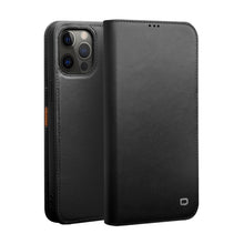 Load image into Gallery viewer, QIALINO Business Horizontal Flip Leather Case with Holder &amp; Card Slots &amp; Wallet, For iPhone 12 mini, For iPhone 12 / 12 Pro, For iPhone 12 Pro Max