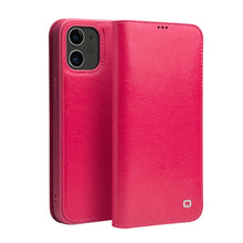 Load image into Gallery viewer, QIALINO Horizontal Flip Leather Case with Holder &amp; Card Slots &amp; Wallet, For iPhone 12 mini, For iPhone 12 / 12 Pro