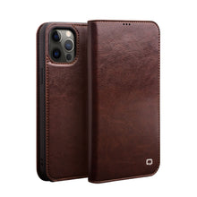 Load image into Gallery viewer, QIALINO Horizontal Flip Leather Case with Holder &amp; Card Slots &amp; Wallet, For iPhone 12 mini, For iPhone 12 / 12 Pro, For iPhone 12 Pro Max