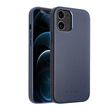 Load image into Gallery viewer, QIALINO Shockproof Cowhide Leather Protective Case, For iPhone 12 mini, For iPhone 12 Pro Max, For iPhone 12 / 12 Pro