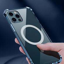 Load image into Gallery viewer, Clear Four-corner Airbag Shockproof Case with MagSafe, For iPhone 12 mini, For iPhone 12 / 12 Pro, For iPhone 12 Pro Max