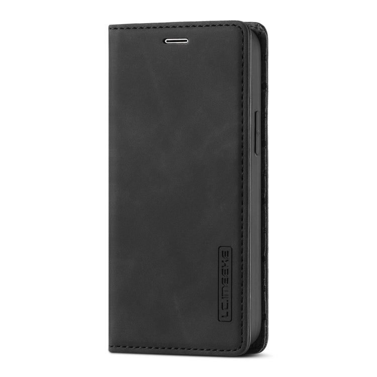 LC.IMEEKE Strong Magnetism Ultra-thin Horizontal Flip Shockproof Matte TPU + PU Leather Case with Holder & Card Slots & Wallet, For iPhone 12 mini, For iPhone 12 / 12 Pro, For iPhone 12 Pro Max, For iPhone 12 Pro, For iPhone XS / X, For iPhone XR      ...