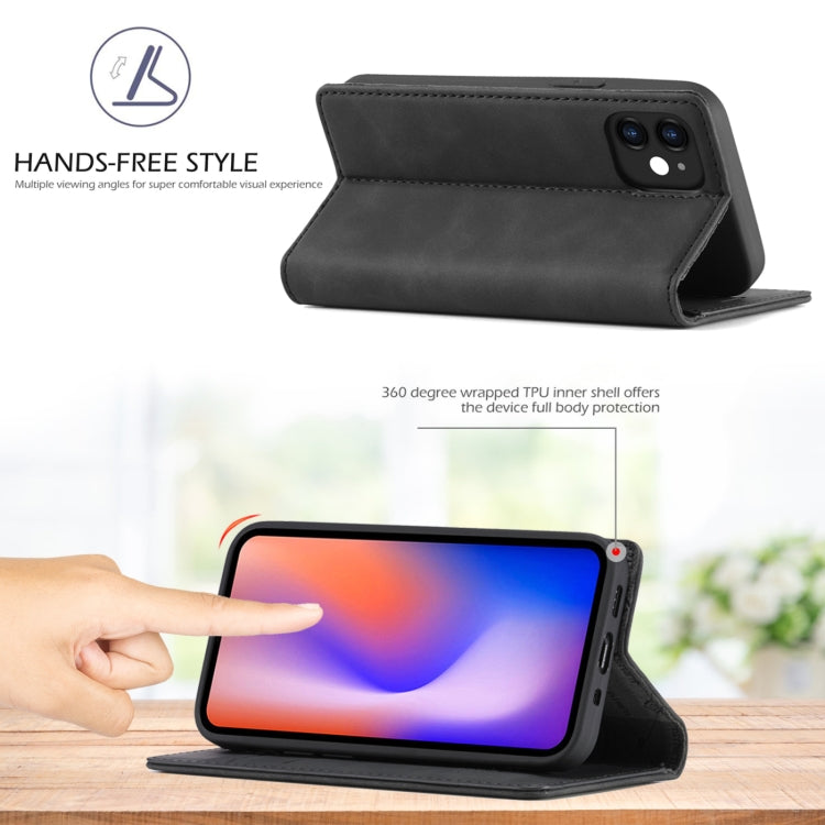 LC.IMEEKE Strong Magnetism Ultra-thin Horizontal Flip Shockproof Matte TPU + PU Leather Case with Holder & Card Slots & Wallet, For iPhone 12 mini, For iPhone 12 / 12 Pro, For iPhone 12 Pro Max, For iPhone 12 Pro, For iPhone XS / X, For iPhone XR      ...