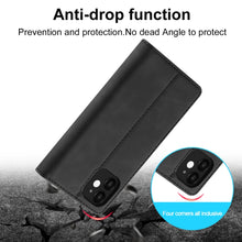 Load image into Gallery viewer, LC.IMEEKE Strong Magnetism Ultra-thin Horizontal Flip Shockproof Matte TPU + PU Leather Case with Holder &amp; Card Slots &amp; Wallet, For iPhone 12 mini, For iPhone 12 / 12 Pro, For iPhone 12 Pro Max, For iPhone 12 Pro, For iPhone XS / X, For iPhone XR      ...