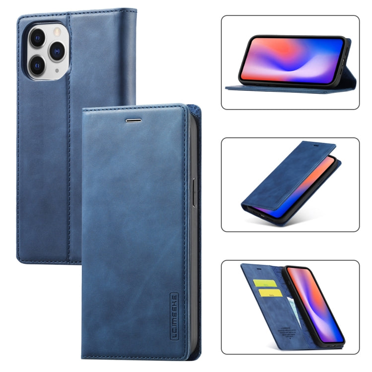 LC.IMEEKE Strong Magnetism Ultra-thin Horizontal Flip Shockproof Matte TPU + PU Leather Case with Holder & Card Slots & Wallet, For iPhone 12 mini, For iPhone 12 / 12 Pro, For iPhone 12 Pro Max, For iPhone 12 Pro, For iPhone XS / X, For iPhone XR      ...