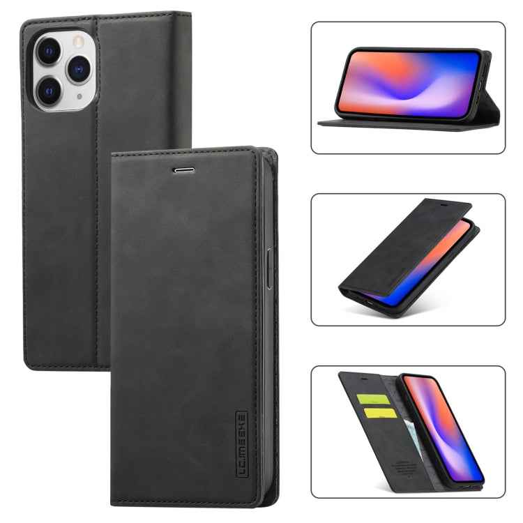 LC.IMEEKE Strong Magnetism Ultra-thin Horizontal Flip Shockproof Matte TPU + PU Leather Case with Holder & Card Slots & Wallet, For iPhone 12 mini, For iPhone 12 / 12 Pro, For iPhone 12 Pro Max, For iPhone 12 Pro, For iPhone XS / X, For iPhone XR      ...