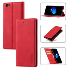 Load image into Gallery viewer, LC.IMEEKE Strong Magnetism Ultra-thin Horizontal Flip Shockproof Matte TPU + PU Leather Case with Holder &amp; Card Slots &amp; Wallet, For iPhone 12 mini, For iPhone 12 / 12 Pro, For iPhone 12 Pro Max, For iPhone 12 Pro, For iPhone XS / X, For iPhone XR      ...