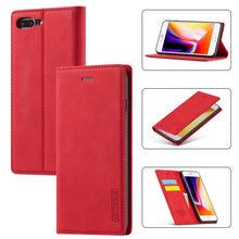 Load image into Gallery viewer, LC.IMEEKE Strong Magnetism Ultra-thin Horizontal Flip Shockproof Matte TPU + PU Leather Case with Holder &amp; Card Slots &amp; Wallet, For iPhone 12 mini, For iPhone 12 / 12 Pro, For iPhone 12 Pro Max, For iPhone 12 Pro, For iPhone XS / X, For iPhone XR      ...