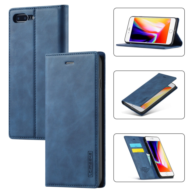 LC.IMEEKE Strong Magnetism Ultra-thin Horizontal Flip Shockproof Matte TPU + PU Leather Case with Holder & Card Slots & Wallet, For iPhone 12 mini, For iPhone 12 / 12 Pro, For iPhone 12 Pro Max, For iPhone 12 Pro, For iPhone XS / X, For iPhone XR      ...