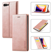 Load image into Gallery viewer, LC.IMEEKE Strong Magnetism Ultra-thin Horizontal Flip Shockproof Matte TPU + PU Leather Case with Holder &amp; Card Slots &amp; Wallet, For iPhone 12 mini, For iPhone 12 / 12 Pro, For iPhone 12 Pro Max, For iPhone 12 Pro, For iPhone XS / X, For iPhone XR      ...