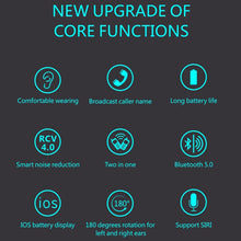 Load image into Gallery viewer, F910 Bluetooth 5.0 Hanging Ear Style Dual Mic Noise Reduction Bluetooth Earphone