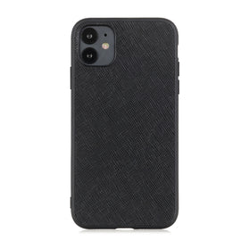 Hella Cross Texture Genuine Leather Protective Case, For iPhone 11, For iPhone 11 Pro, For iPhone 11 Pro Max, For iPhone 12 mini, For iPhone 12 / 12 Pro, For iPhone 12 Pro Max, For Huawei Mate 4 Lite / Maimang 9, For OnePlus Nord