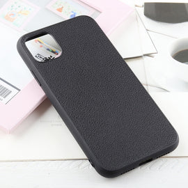 Bead Texture Genuine Leather Protective Case, For iPhone 11, For iPhone 11 Pro, For iPhone 11 Pro Max, For iPhone 12 mini, For iPhone 12 / 12 Pro, For iPhone 12 Pro Max