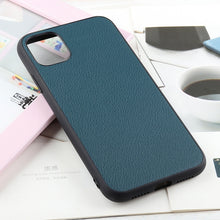 Load image into Gallery viewer, Bead Texture Genuine Leather Protective Case, For iPhone 11, For iPhone 11 Pro, For iPhone 11 Pro Max, For iPhone 12 mini, For iPhone 12 / 12 Pro, For iPhone 12 Pro Max
