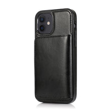 Load image into Gallery viewer, Shockproof PU + TPU Protective Case with Card Slots &amp; Holder, For iPhone 12 mini, For iPhone 12 / 12 Pro, For iPhone 12 Pro Max