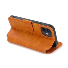 Load image into Gallery viewer, Shockproof PU + TPU Leather Case with Card Slots &amp; Holder &amp; Photo Frame &amp; Wallet, For iPhone 12 mini, For iPhone 12 / 12 Pro, For iPhone 12 Pro Max