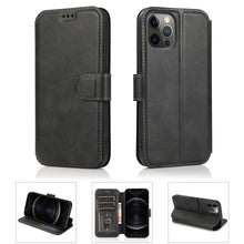 Load image into Gallery viewer, Shockproof PU + TPU Leather Case with Card Slots &amp; Holder &amp; Photo Frame &amp; Wallet, For iPhone 12 mini, For iPhone 12 / 12 Pro, For iPhone 12 Pro Max